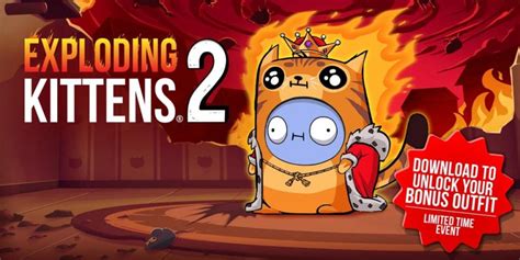 Exploding Kittens! A Purrfectly Chaotic Card Game for Feline Fun!